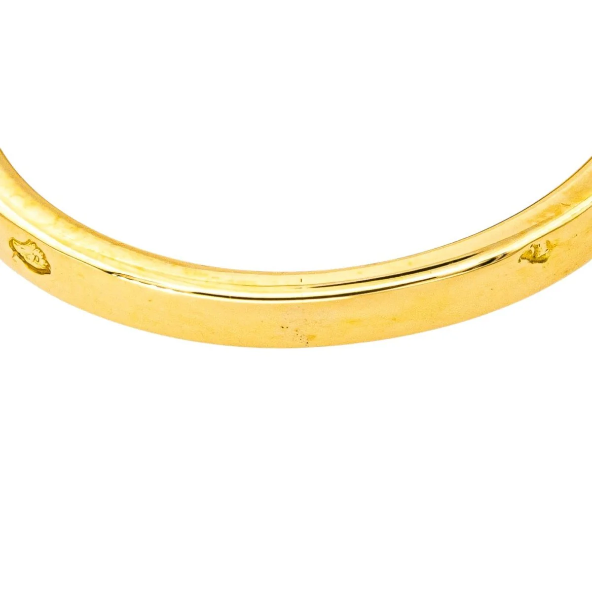 Bague Pompadour en or jaune, émeraude et diamants - Image 7
