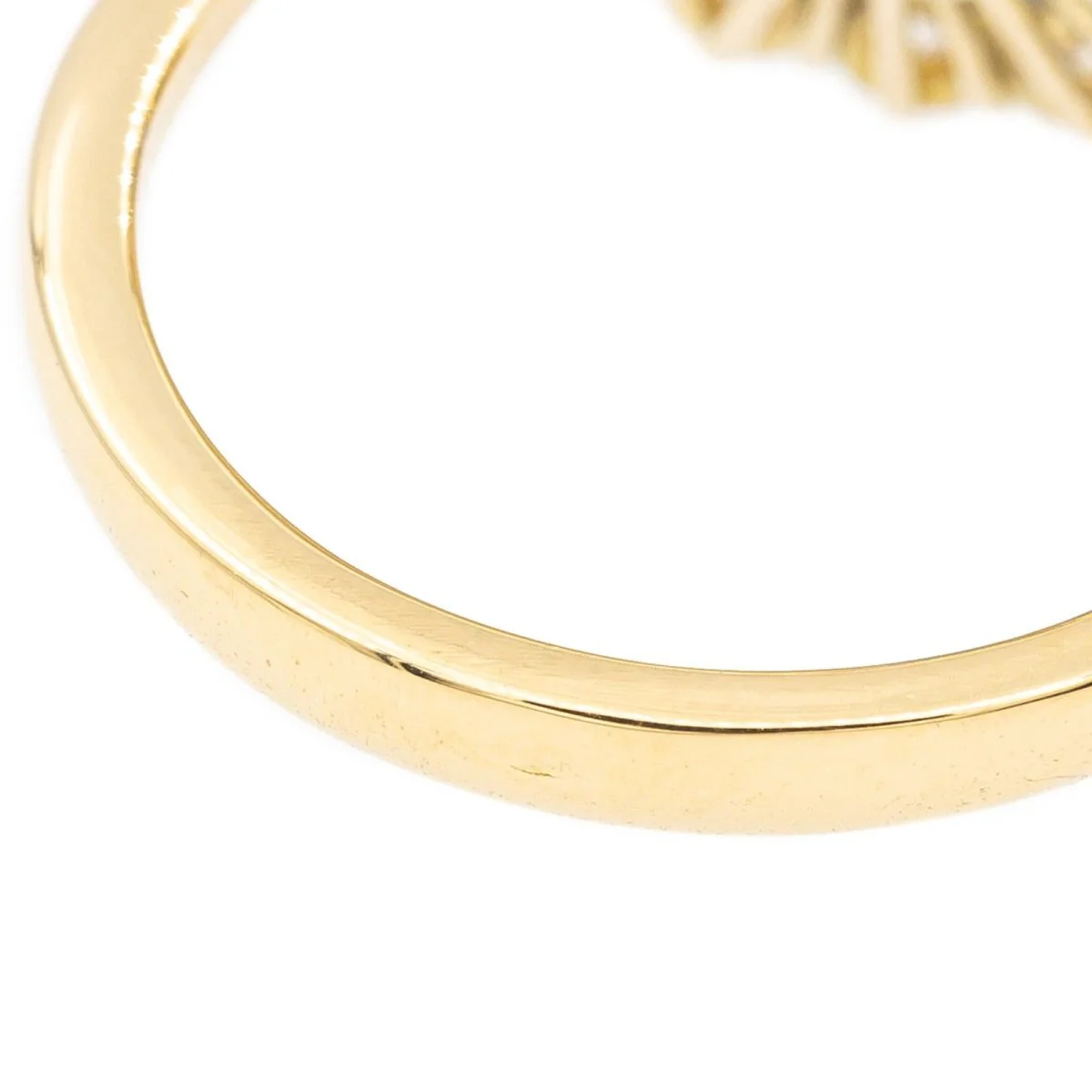 Bague Pompadour Or jaune Saphir - Image 6