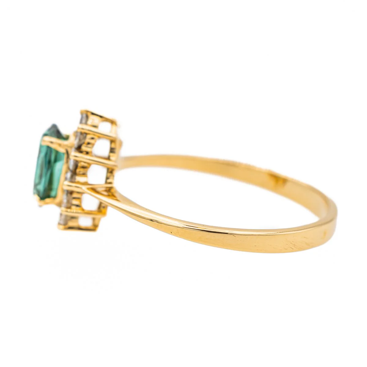 Bague Pompadour Or jaune Tourmaline - Image 4
