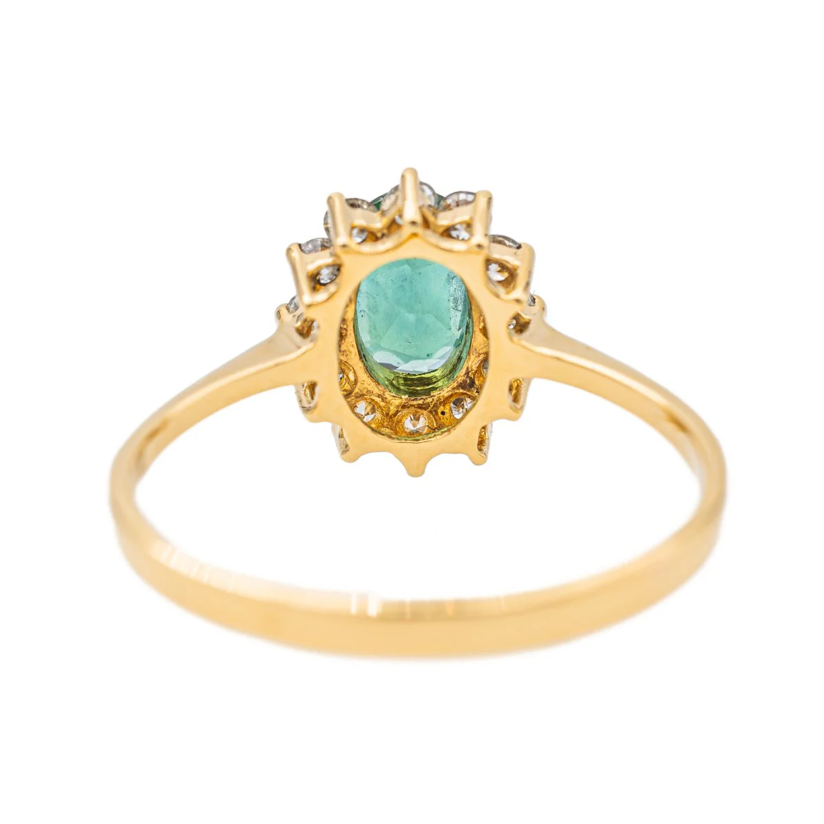 Bague Pompadour Or jaune Tourmaline - Image 5