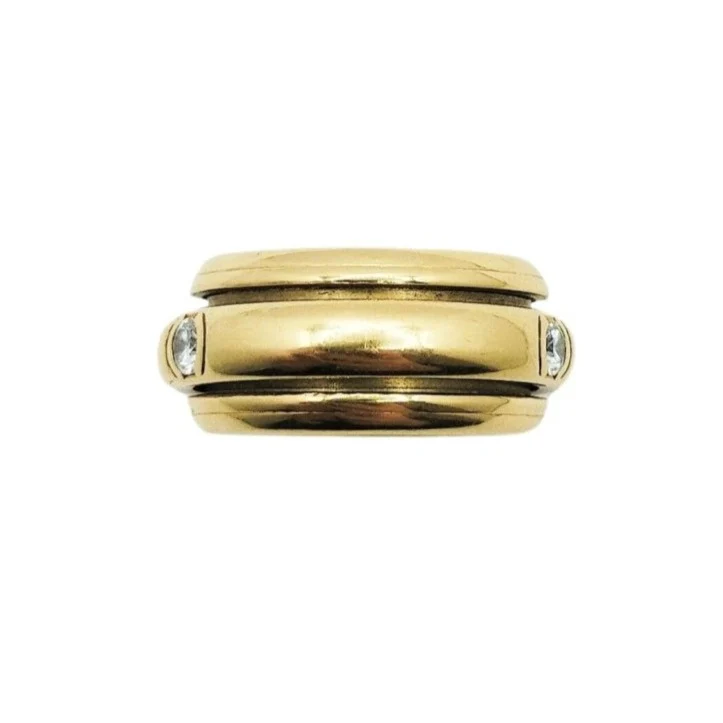 Bague Jonc PIAGET "Possession" en or jaune et diamants