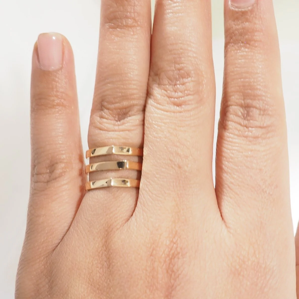 Bague REPOSSI "Antifer" en or rose - Image 2