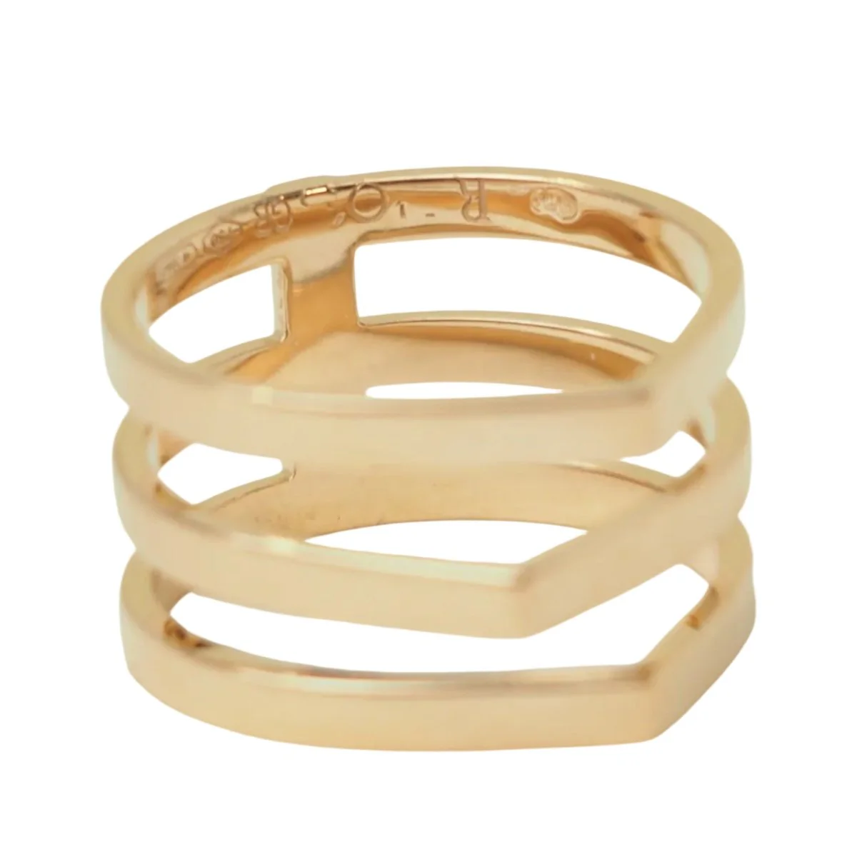 Bague REPOSSI "Antifer" en or rose - Image 5