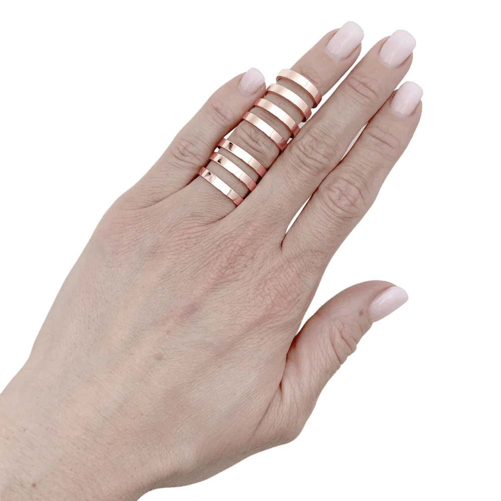 Bague REPOSSI "Berbere" en or rose - Image 2