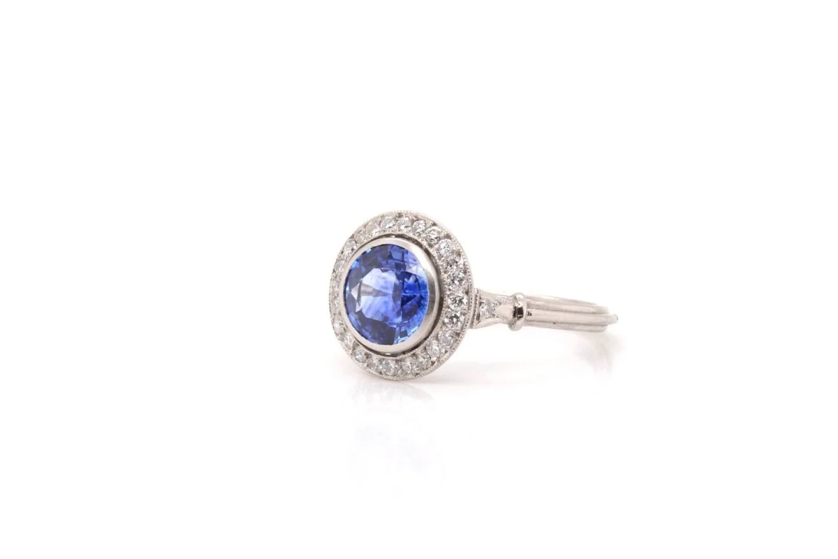 Bague saphir de Ceylan