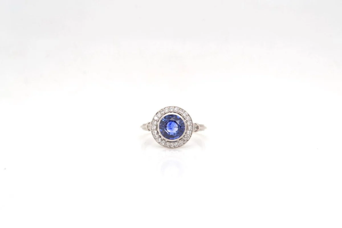 Bague saphir de Ceylan - Image 3