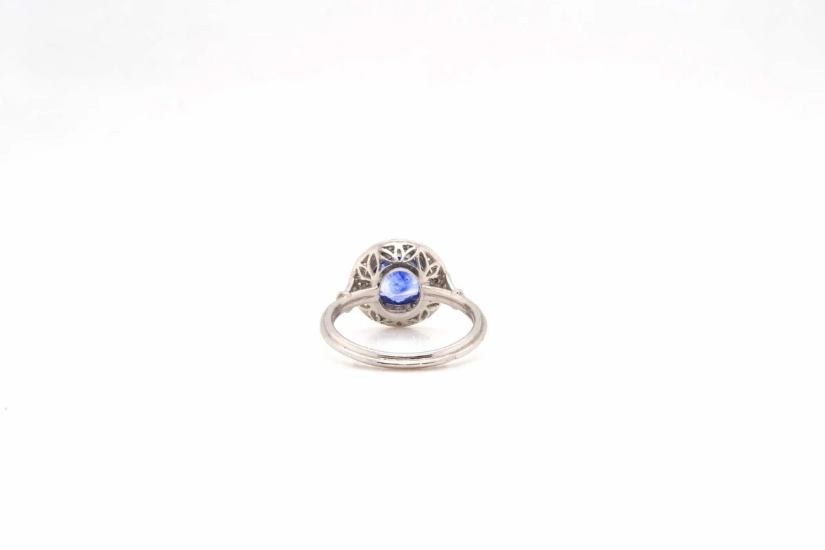 Bague saphir de Ceylan - Image 6