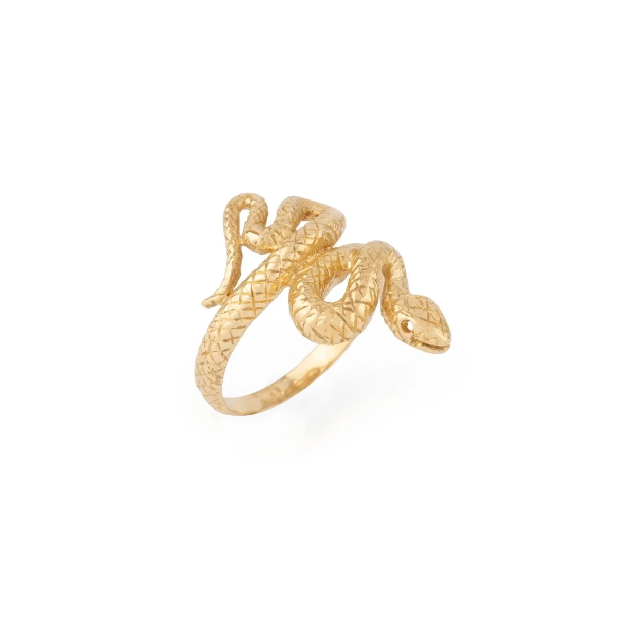 Bague Jonc serpent en or - Image 4