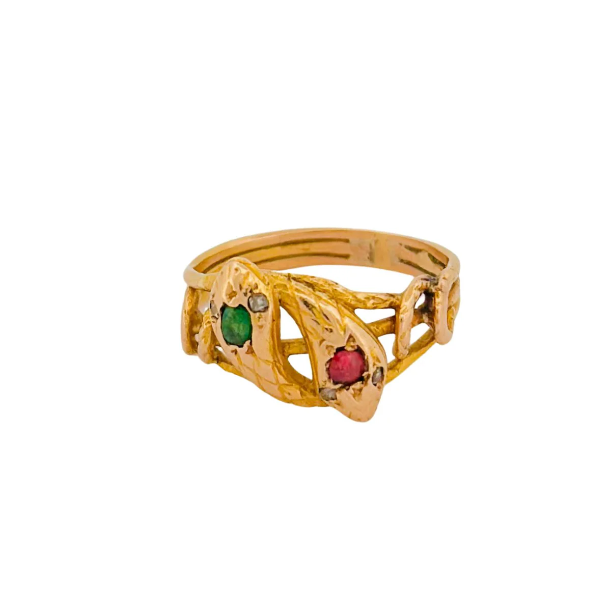 Bague Serpents en or jaune - Image 4