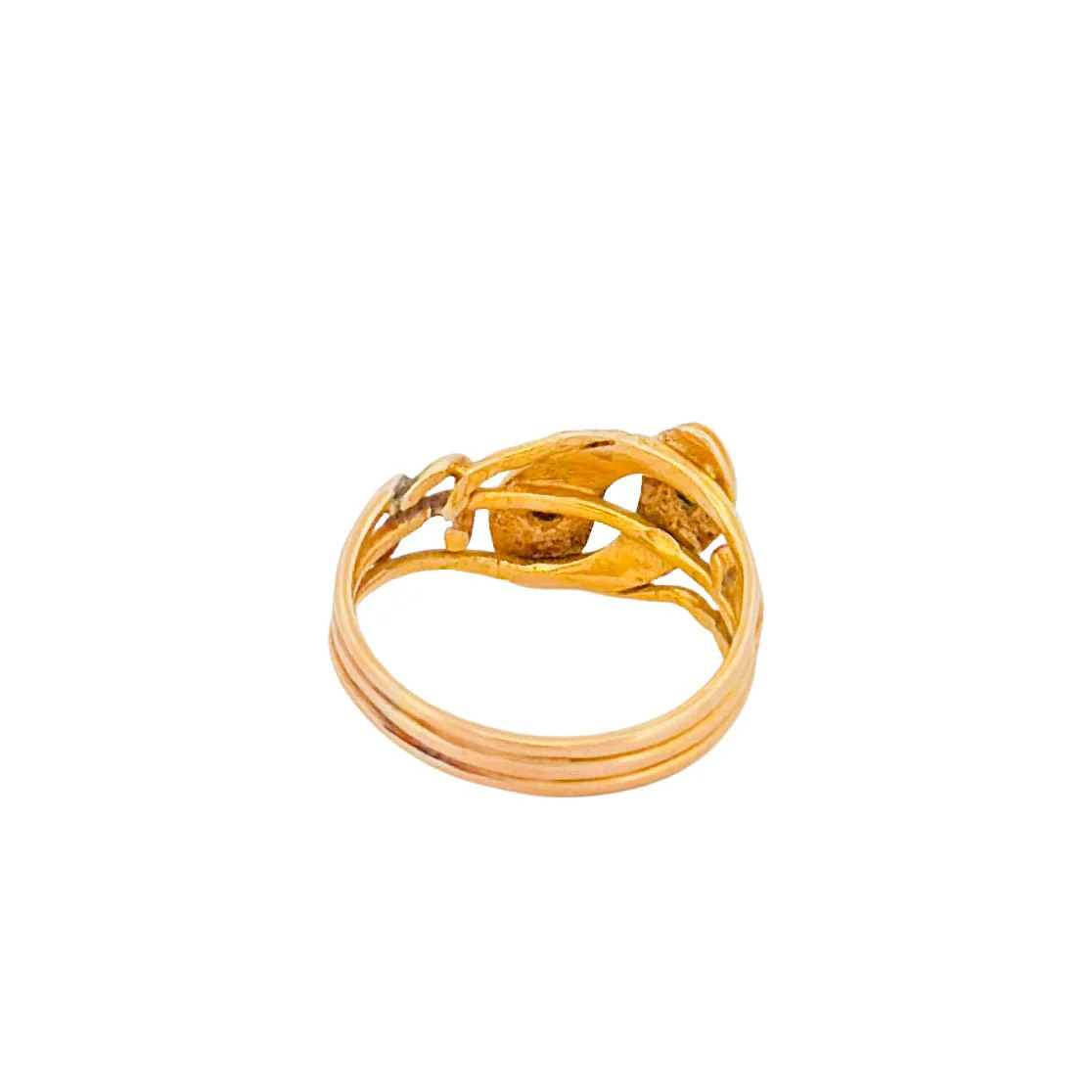 Bague Serpents en or jaune - Image 5