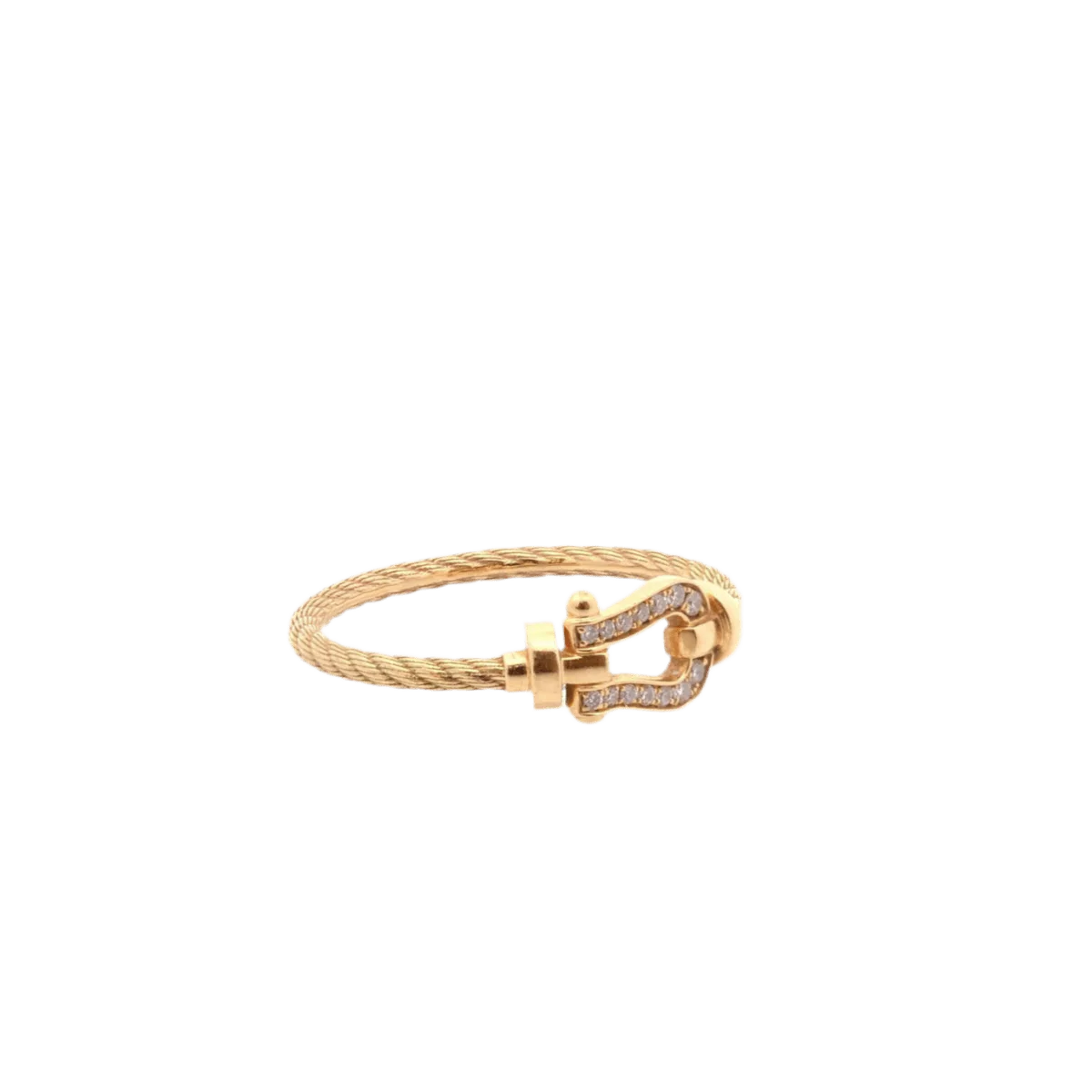 Bague FRED "Force 10" en or jaune et diamants - Image 3