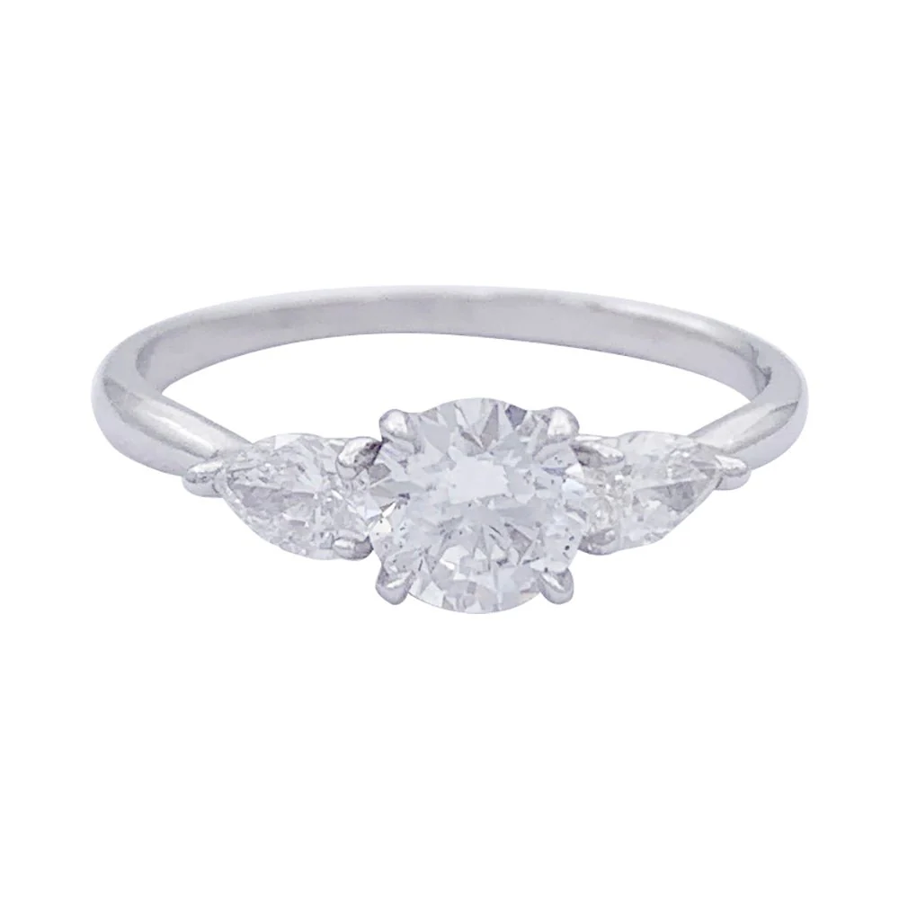 Bague solitaire accompagné - Image 3