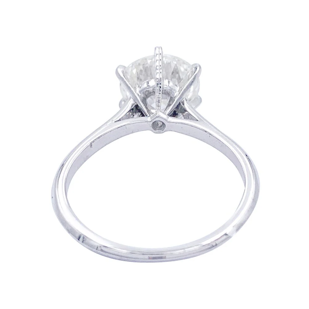 Bague solitaire diamant - Image 4