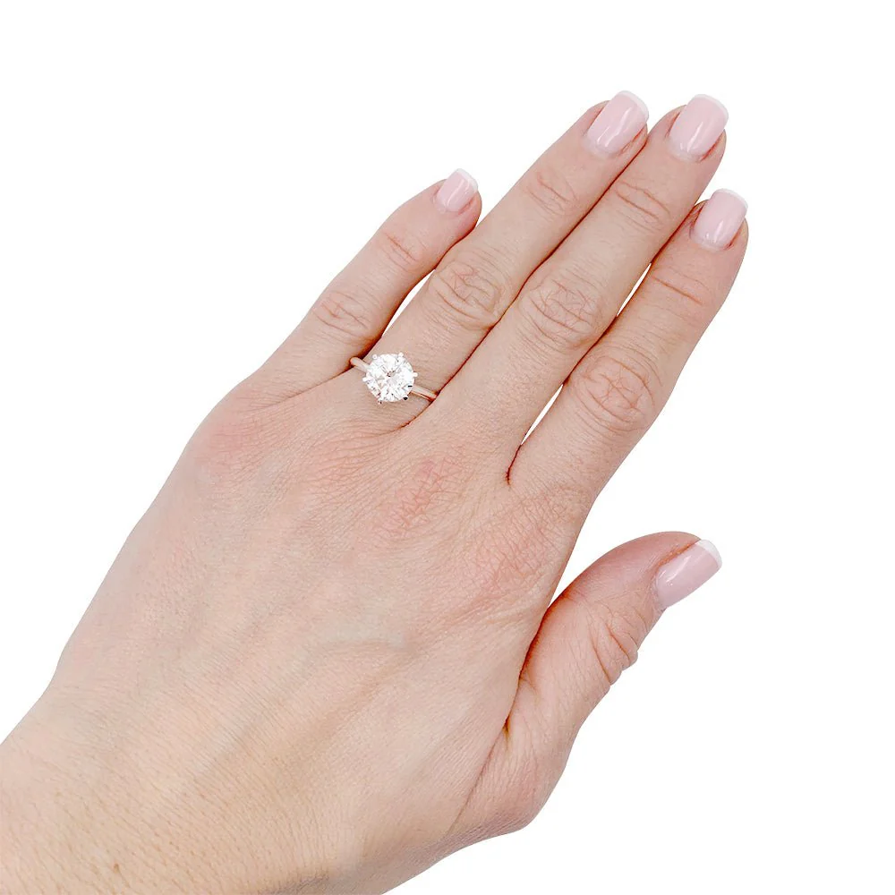 Bague solitaire diamant - Image 5
