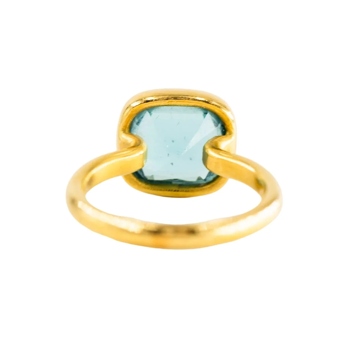 Bague Solitaire MARIE-HÉLÈNE DE TAILLAC en or jaune et tourmaline - Image 6