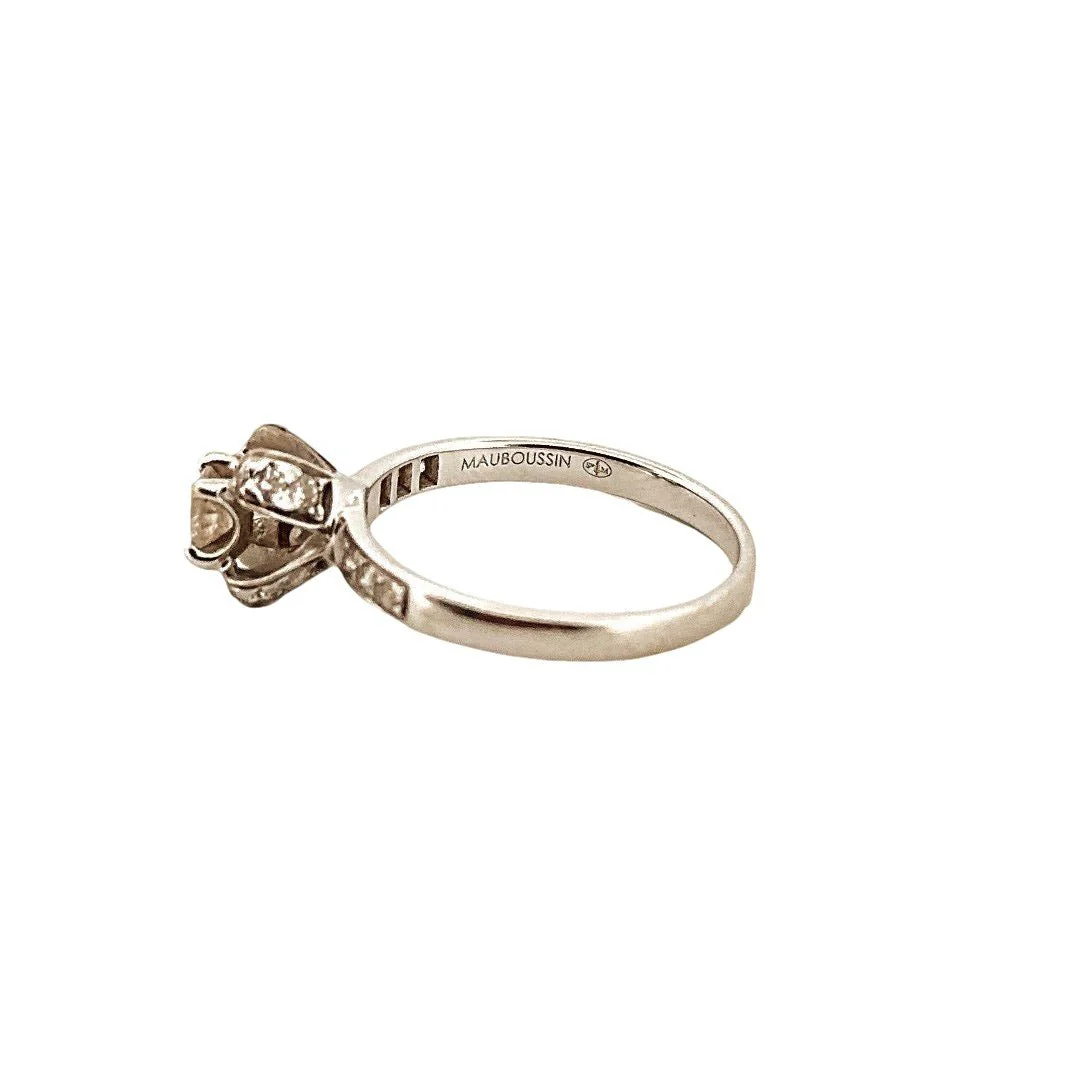 Bague MAUBOUSSIN en Or blanc et Diamant - Image 2