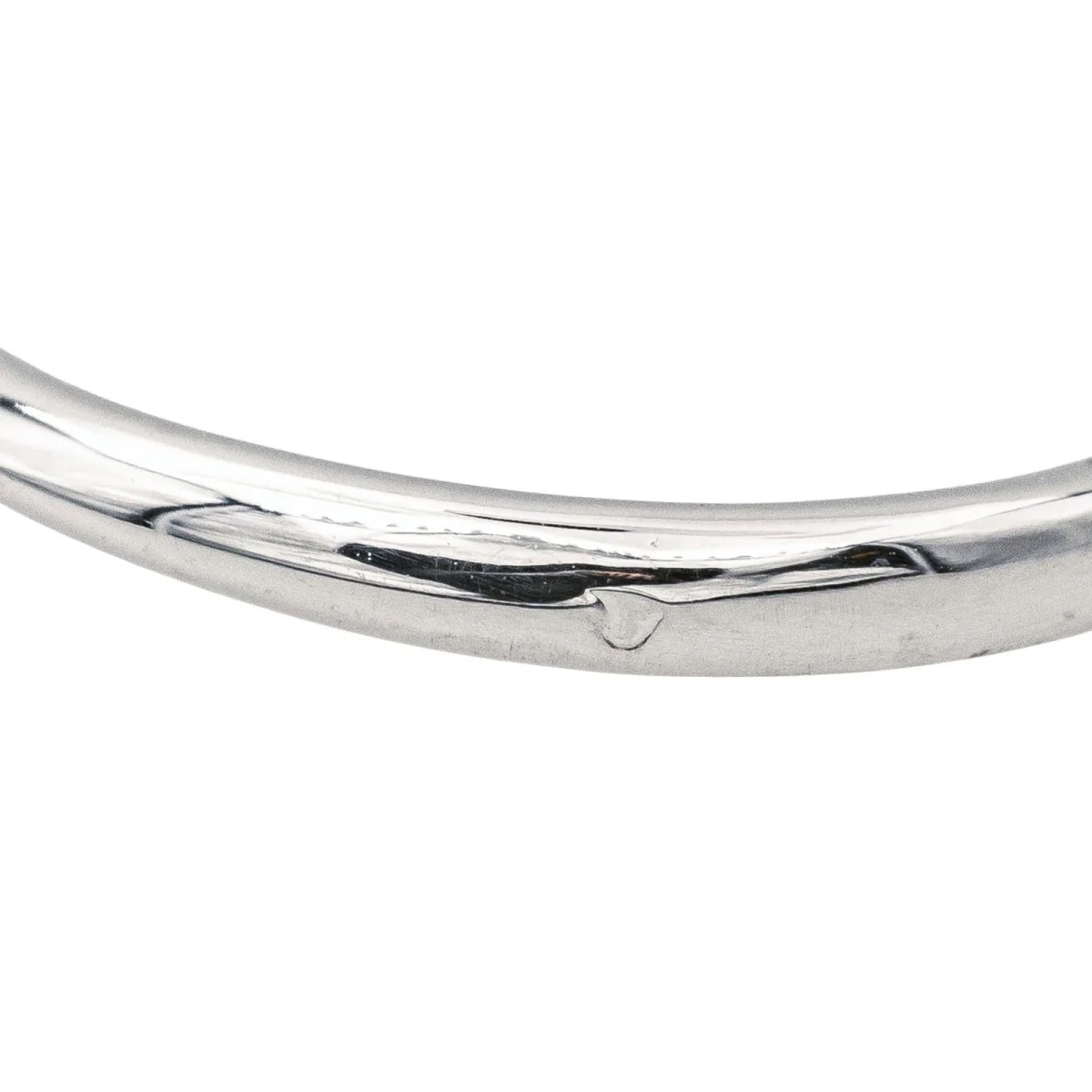Bague Solitaire en or blanc et diamants - Image 7