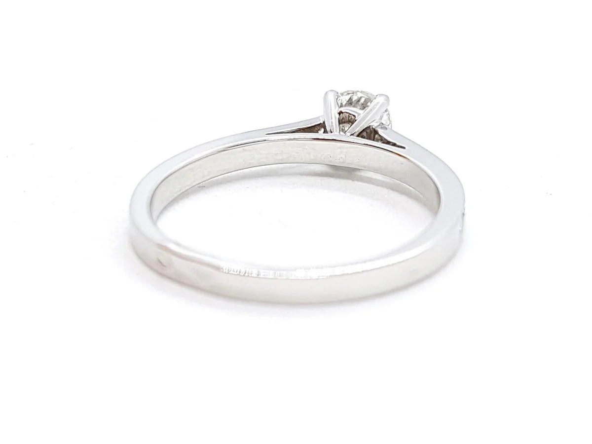 Bague Solitaire Or blanc Diamant - Image 23