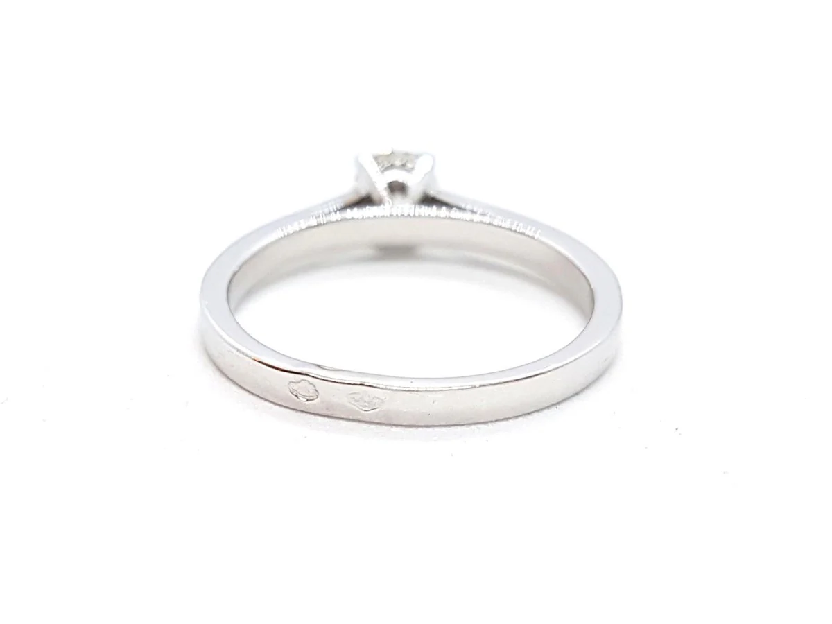 Bague Solitaire Or blanc Diamant - Image 24