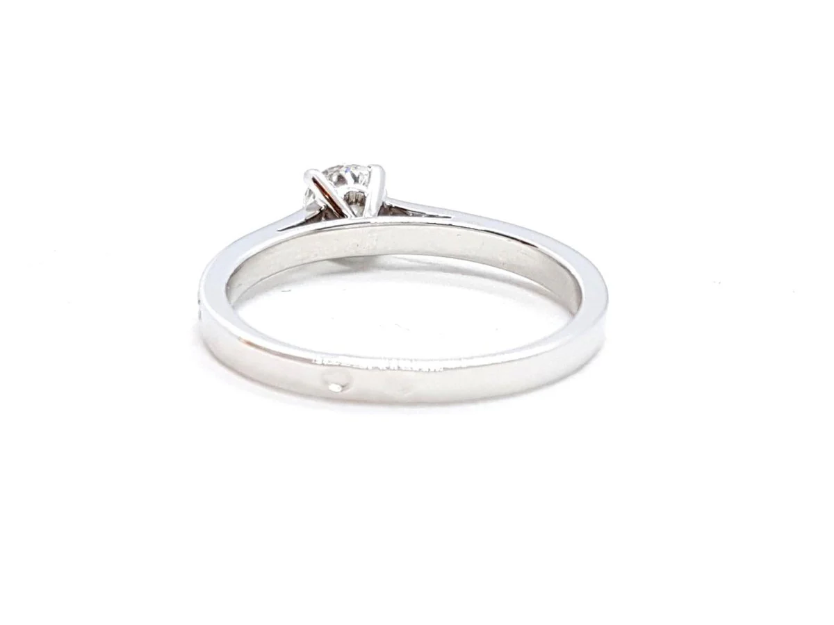 Bague Solitaire Or blanc Diamant - Image 26