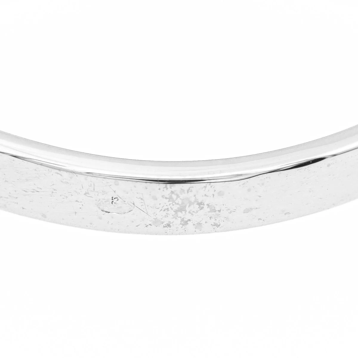 Bague Solitaire en or blanc et diamant - Image 5