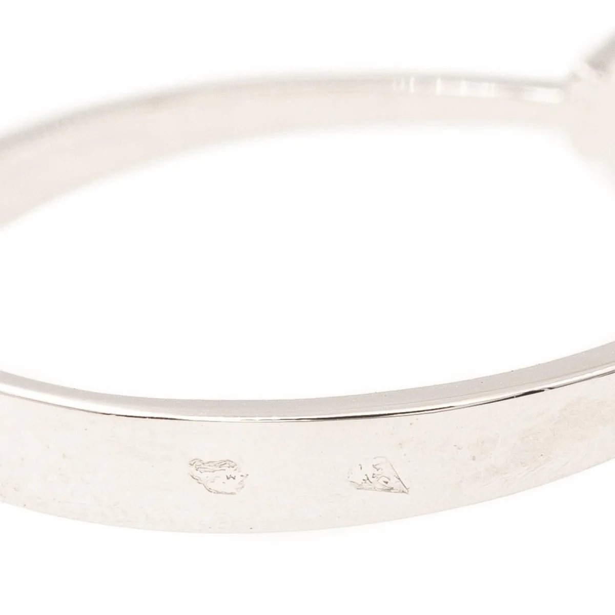 Bague Solitaire Or blanc Diamant - Image 7