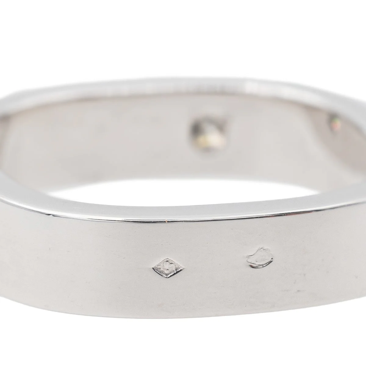 Bague Solitaire Or blanc Diamant - Image 7