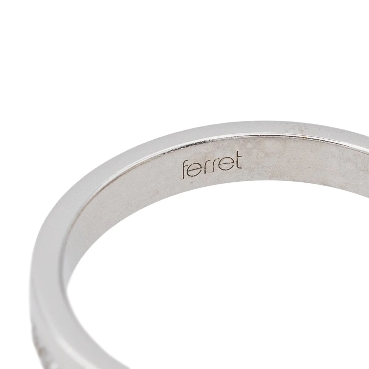 Bague Solitaire Or blanc Diamant - Image 9