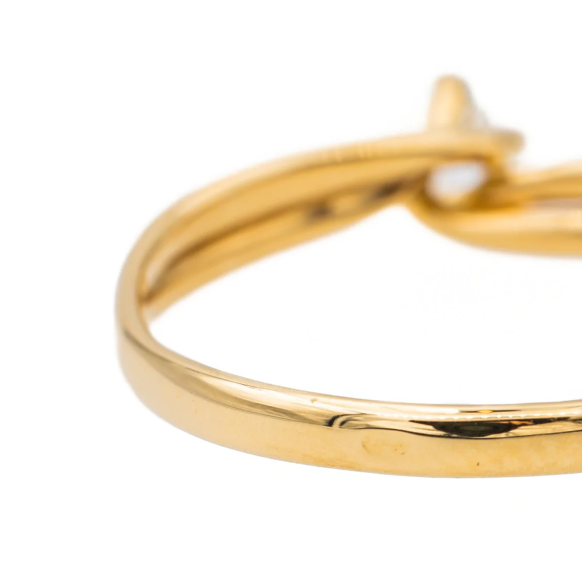 Bague Solitaire Or jaune Diamant - Image 6