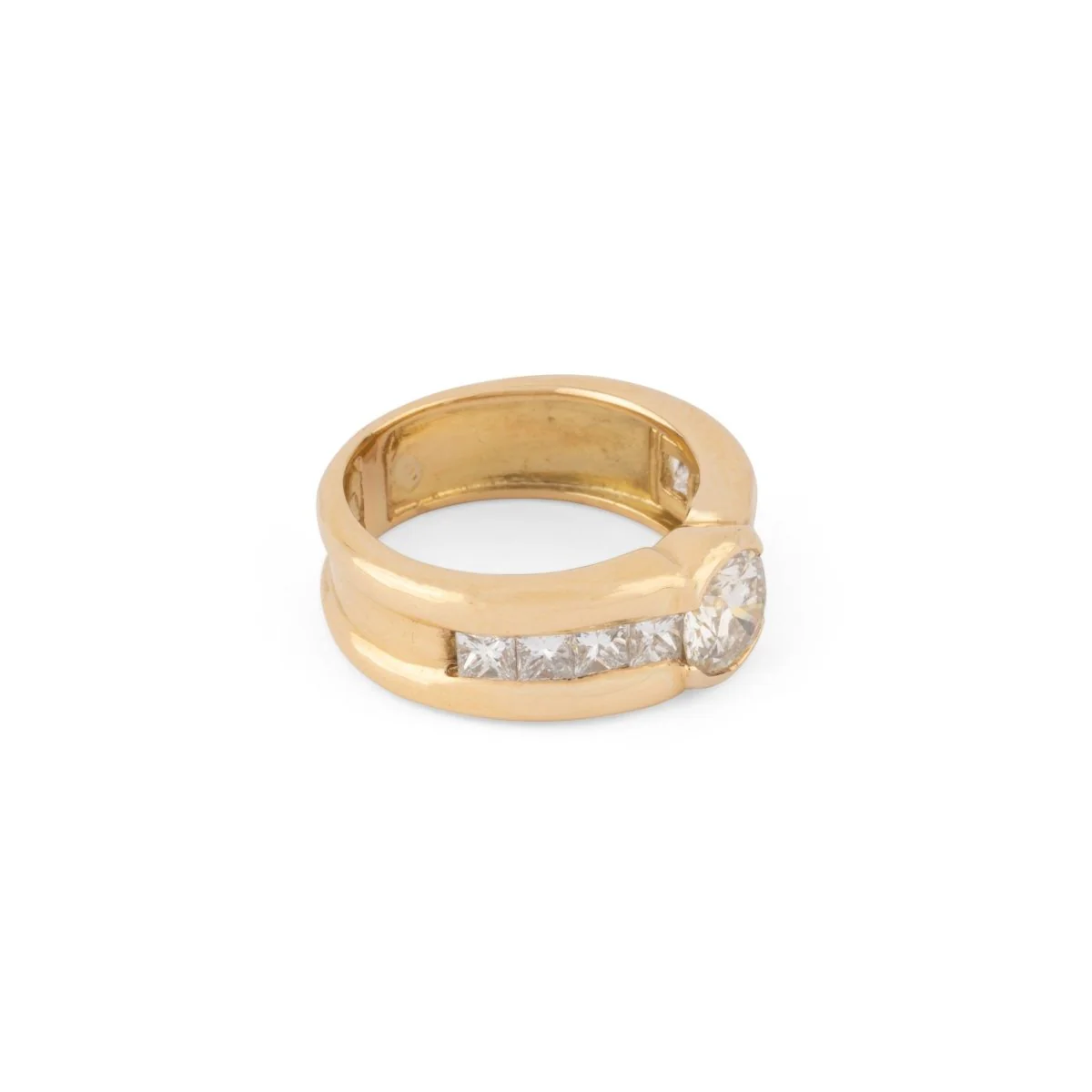 Bague solitaire ornée d'un diamant taille brillant d'environ 1,21 cts - Image 5