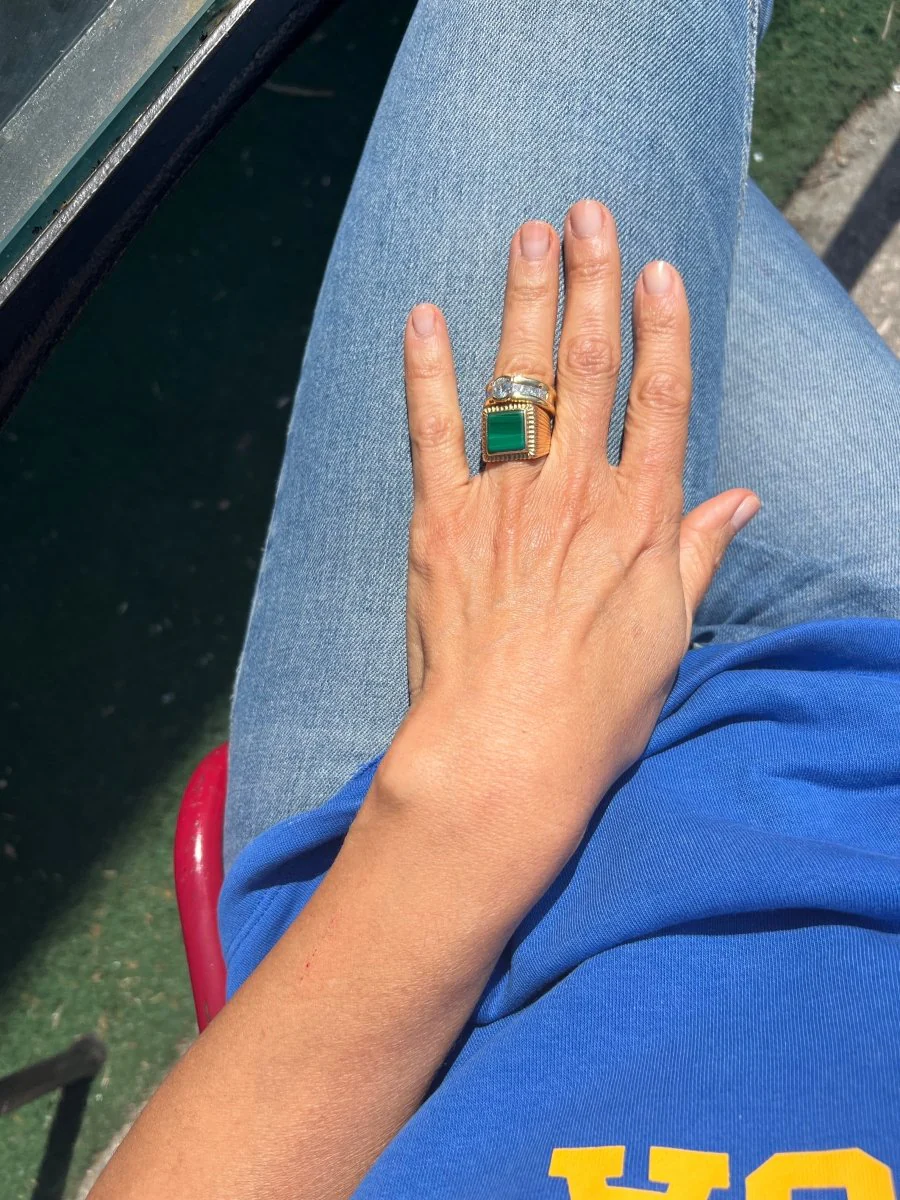 Bague solitaire ornée d'un diamant taille brillant d'environ 1,21 cts - Image 8