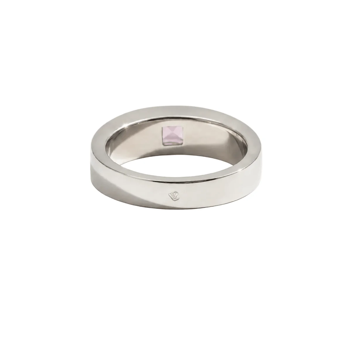 Bague Tank CARTIER en or blanc et tourmaline - Image 4