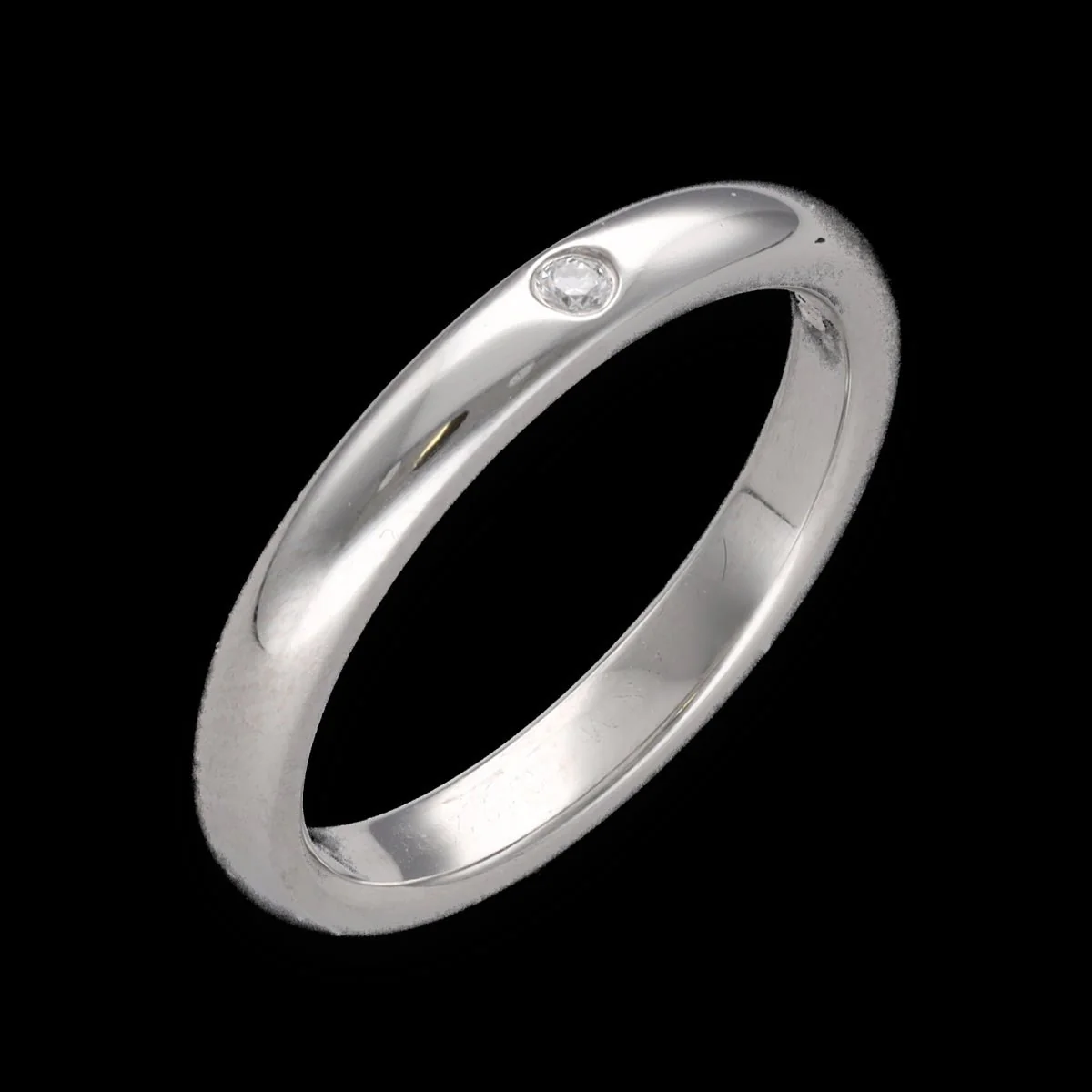 Bague Alliance TIFFANY & CO en platine et diamant - Image 5