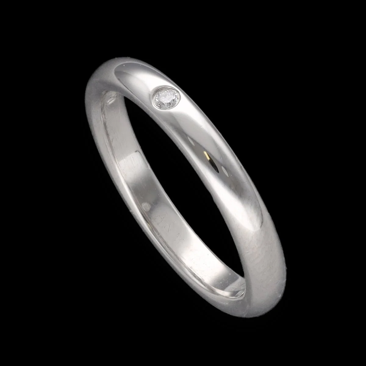 Bague Alliance TIFFANY & CO en platine et diamant - Image 6