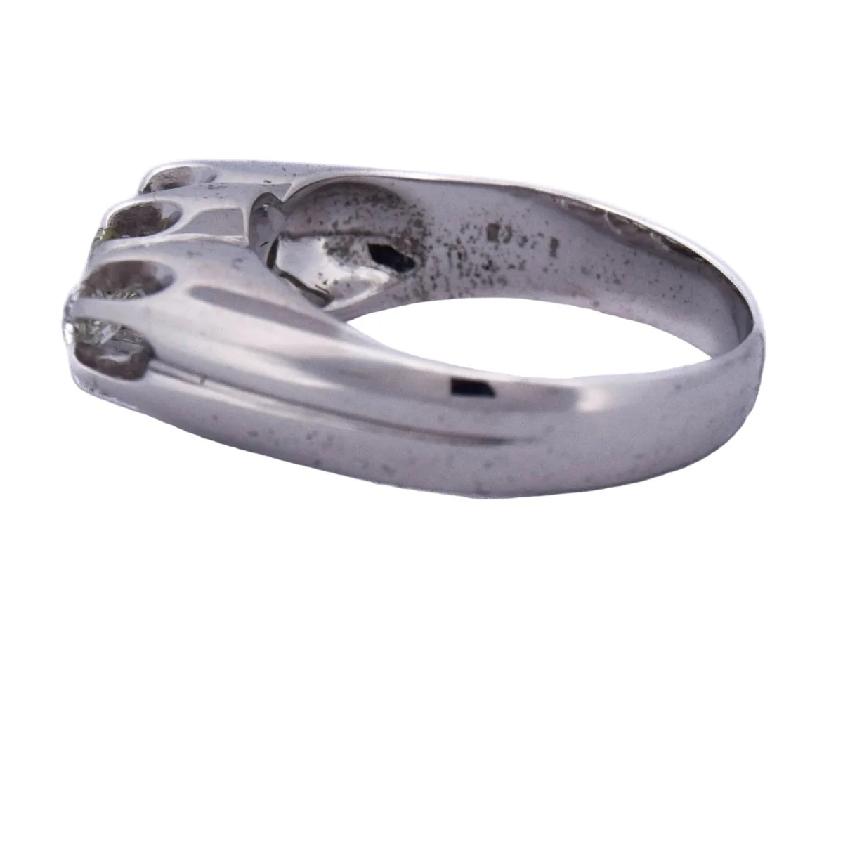 Bague Trilogie en or blanc et diamants - Image 4