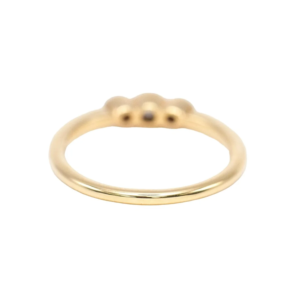 Bague Trilogie en or jaune et diamants - Image 3
