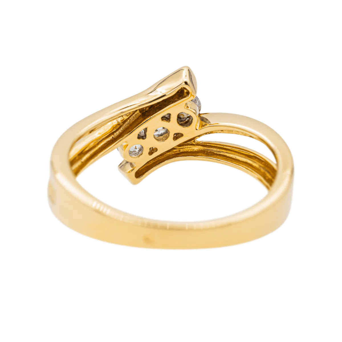 Bague Trilogie Or Jaune Diamant - Image 5