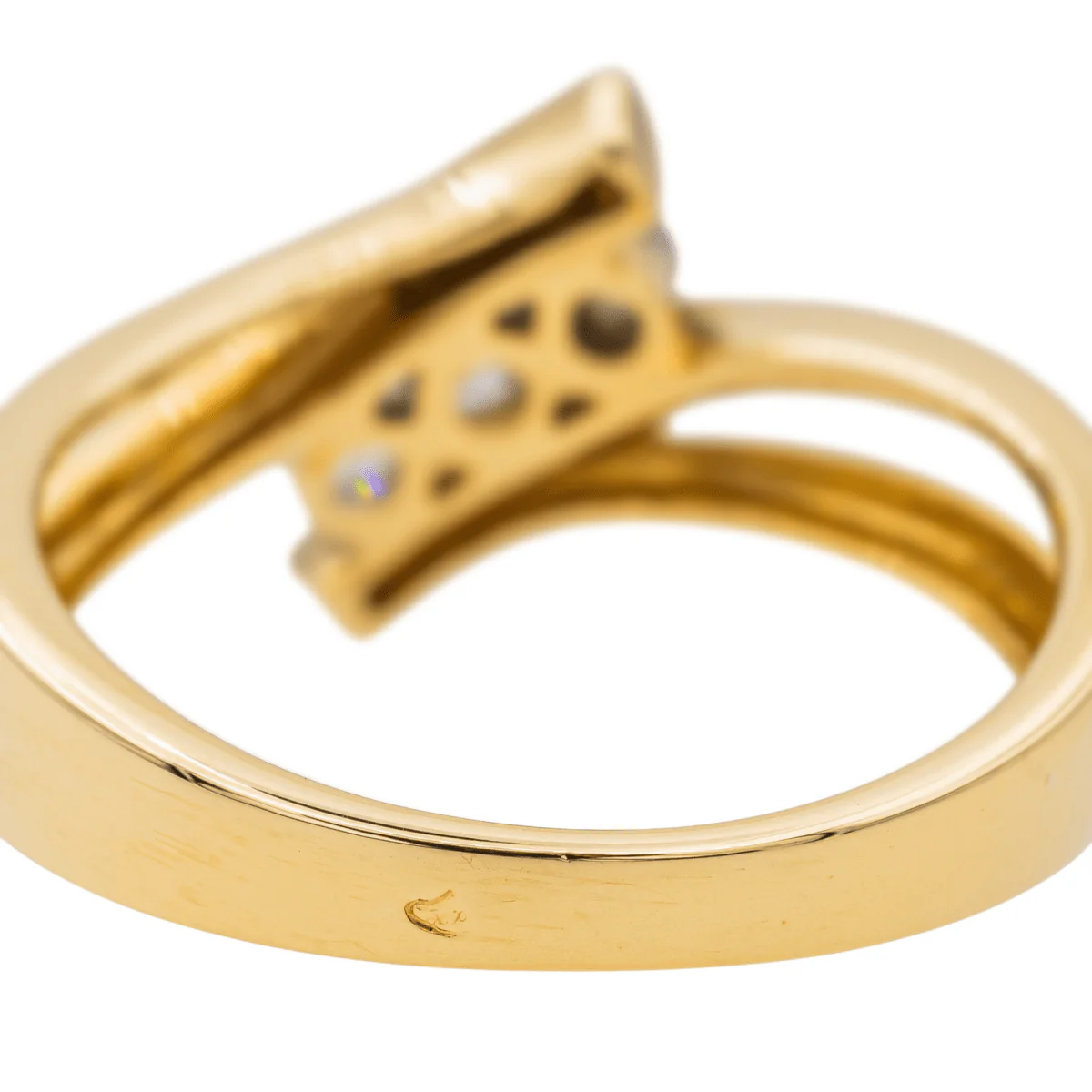 Bague Trilogie Or Jaune Diamant - Image 7