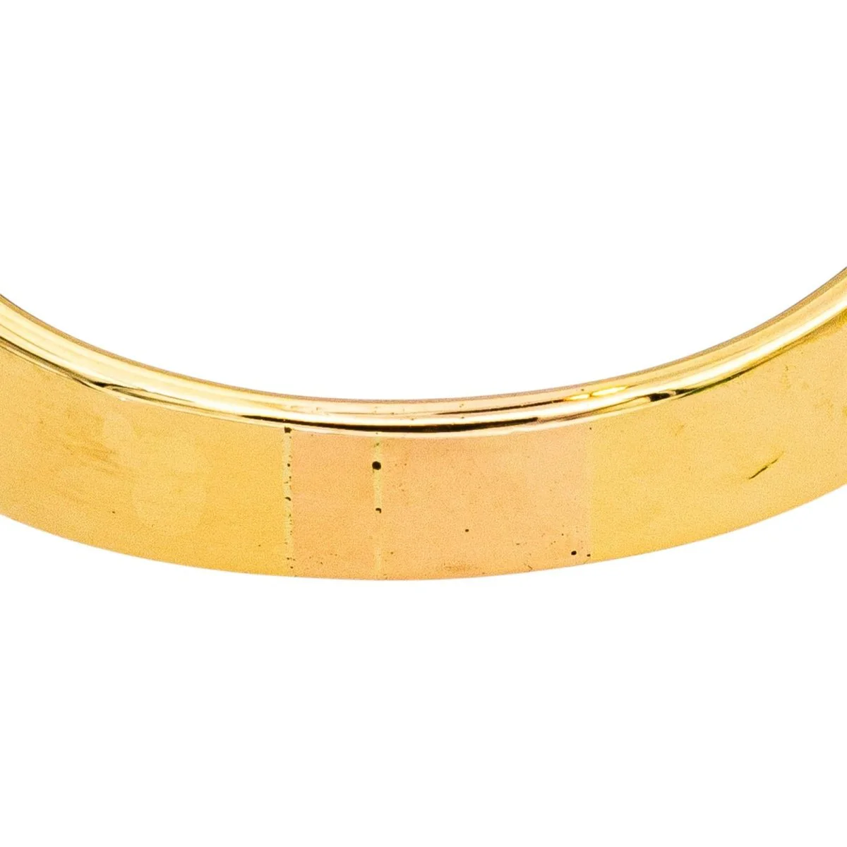 Bague Trilogie en or jaune, or blanc et diamants - Image 7