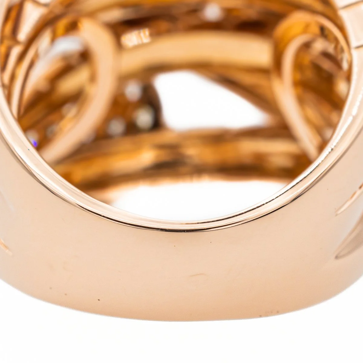 Bague Trilogie Or rose Diamant - Image 6