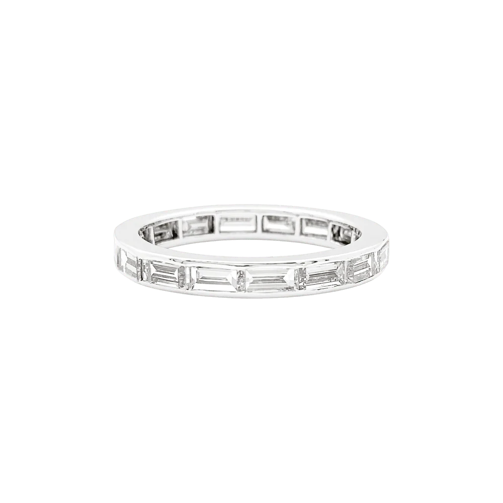 Bague Alliance VAN CLEEF & ARPELS "Romance" en platine et diamants