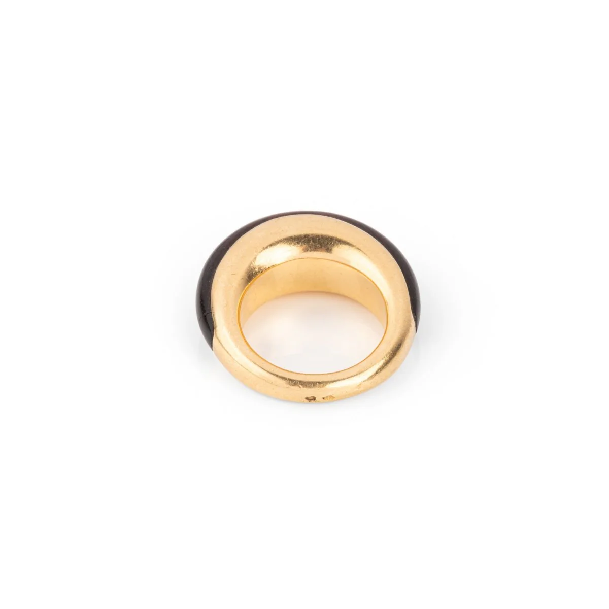 Bague VAN CLEEF & ARPELS en or jaune et bois d'amourette - Image 5