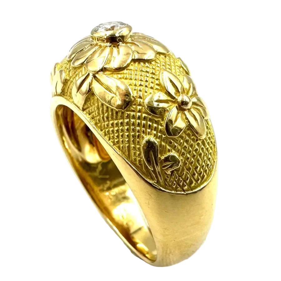 Bague Jonc VAN CLEEF & ARPELS en or jaune et diamant - Image 6