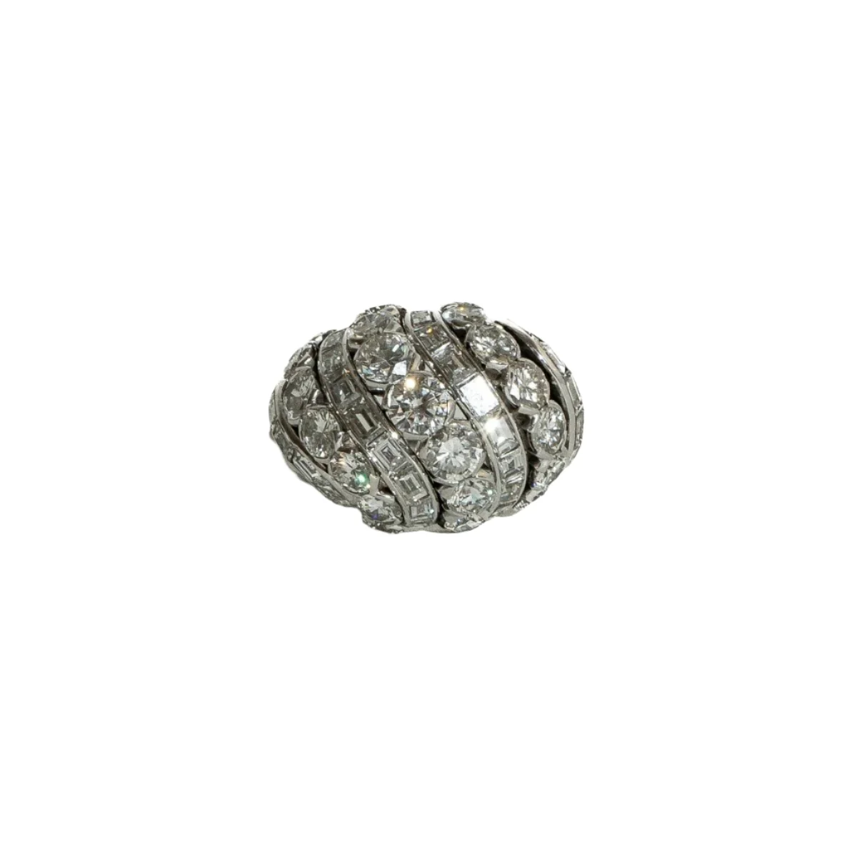 Bague VAN CLEEF & ARPELS en platine et diamants
