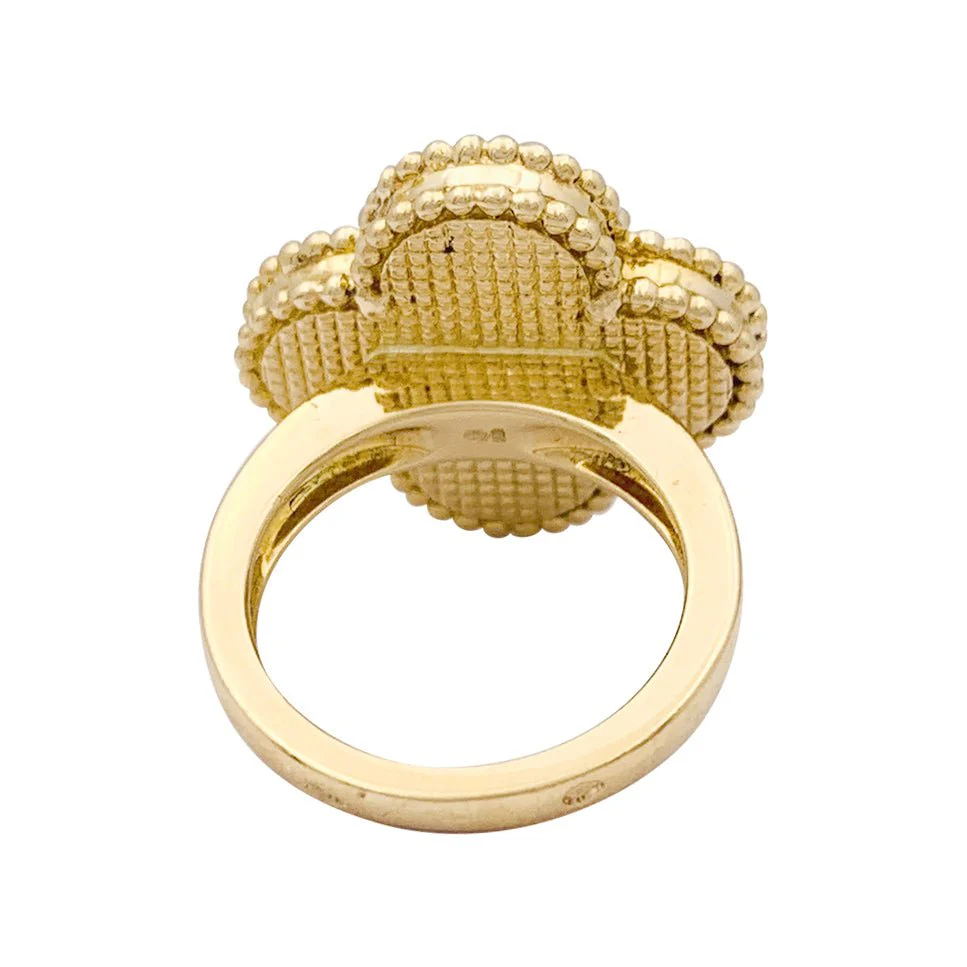 Bague VAN CLEEF & ARPELS "Magic Alhambra" en or jaune et malachite - Image 6