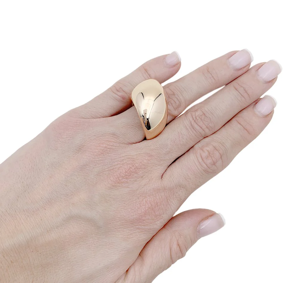 Bague VHERNIER "Pirouette" en or rose - Image 7