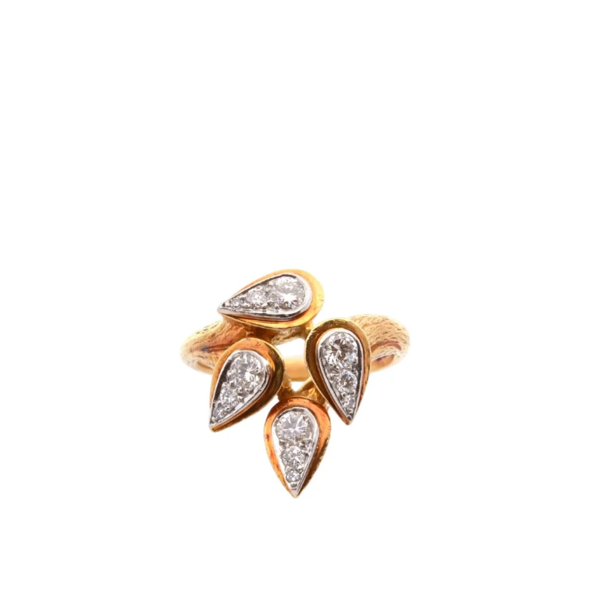 Bague Cocktail BOUCHERON en or jaune et diamants