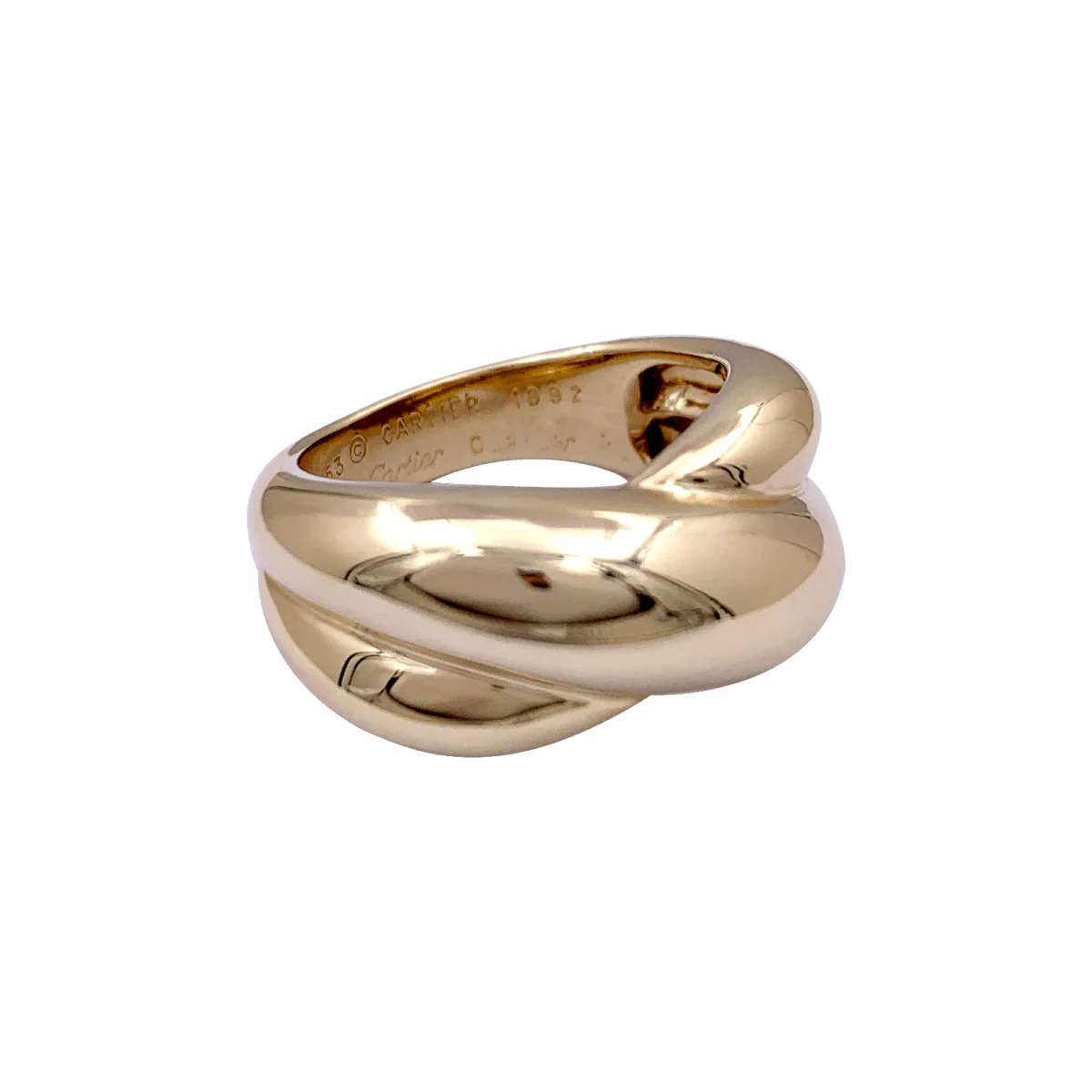 Bague CARTIER "Colisée" en or jaune - Image 6