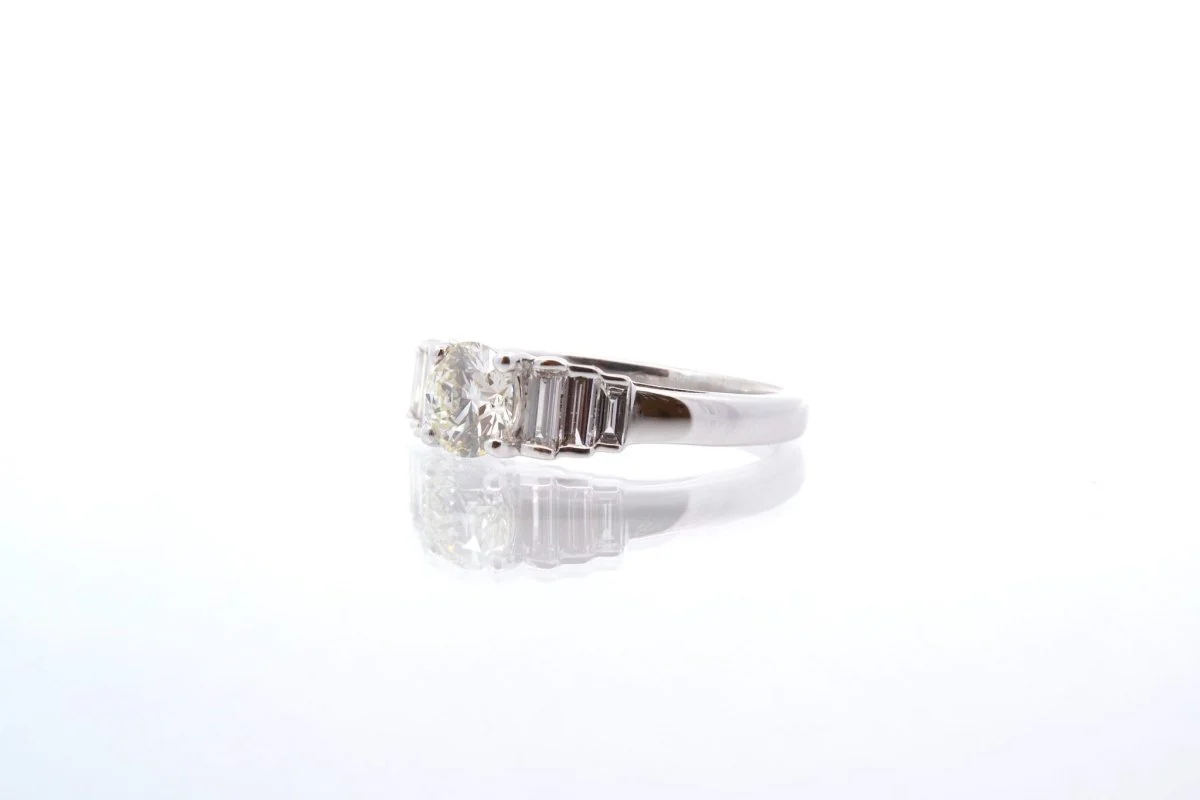 Bague vintage diamants en or - Image 3