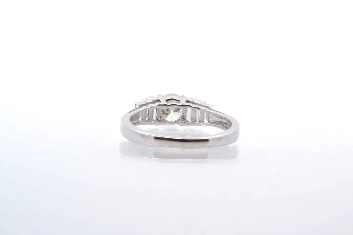 Bague vintage diamants en or - Image 5